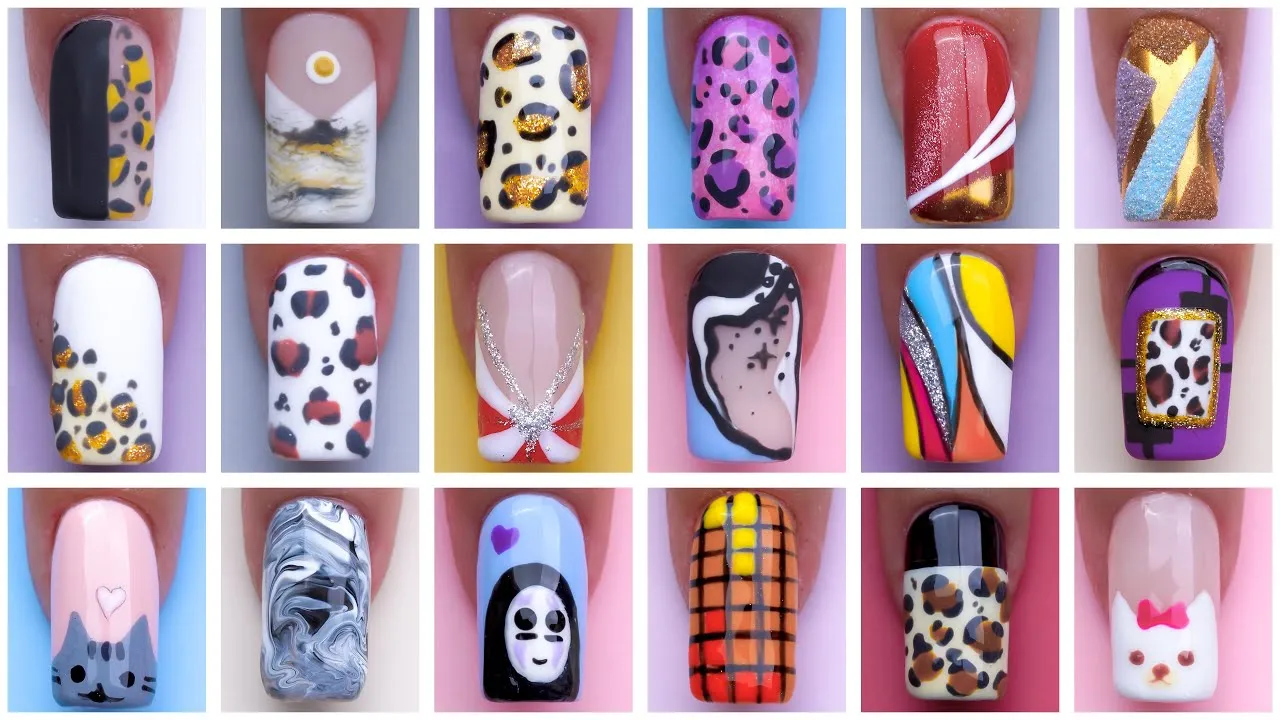 15+ Nail Art Tutorial | Nail Art Ideas | Olad Beauty