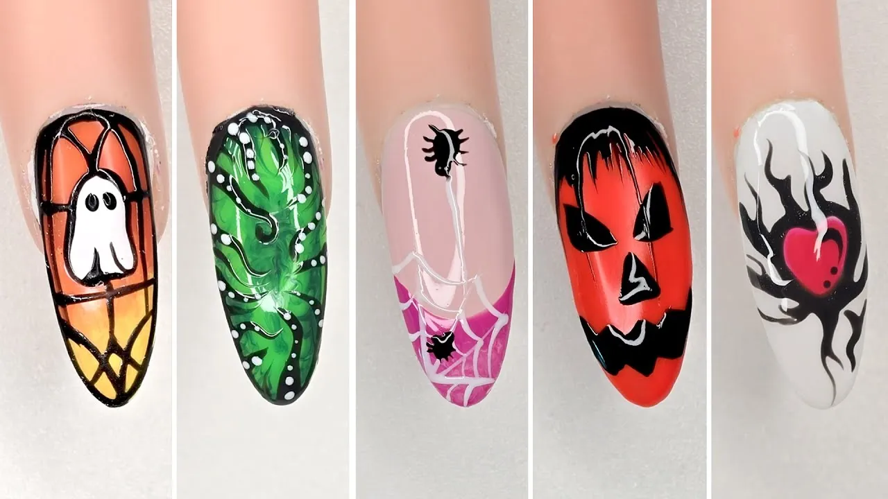 New Halloween Nail Art Tutorials 2025 | Best Spooky Nail Designs Compilation